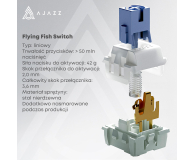 Ajazz AK820MAX Retro Colour Flying Fish Switch 8000 mAh - 1536368 - zdjęcie 9